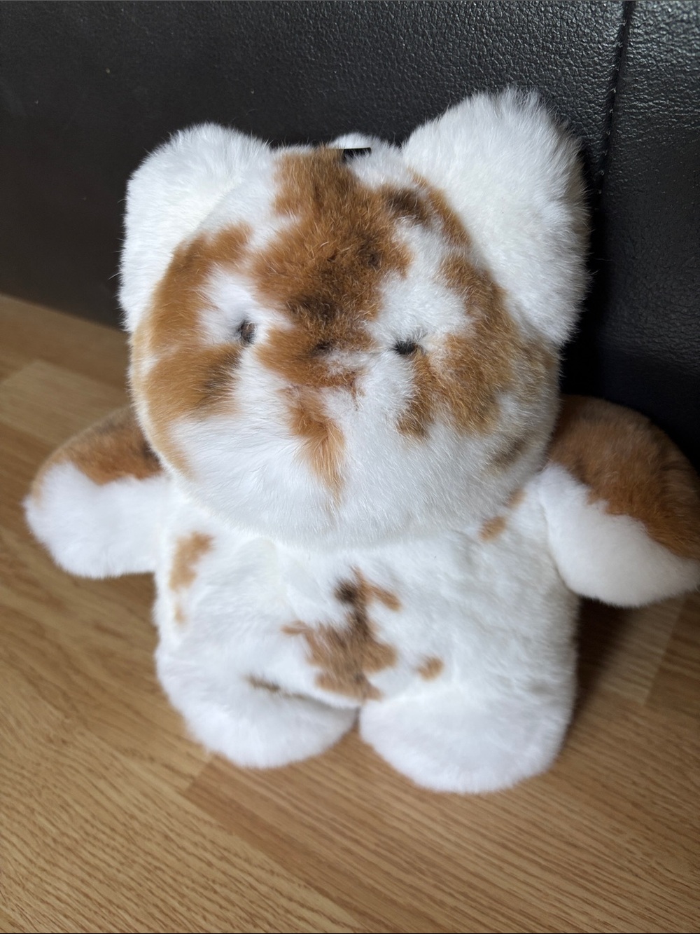 Handmade Real Rex Rabbit Fur Cat Plush – Soft & Unique